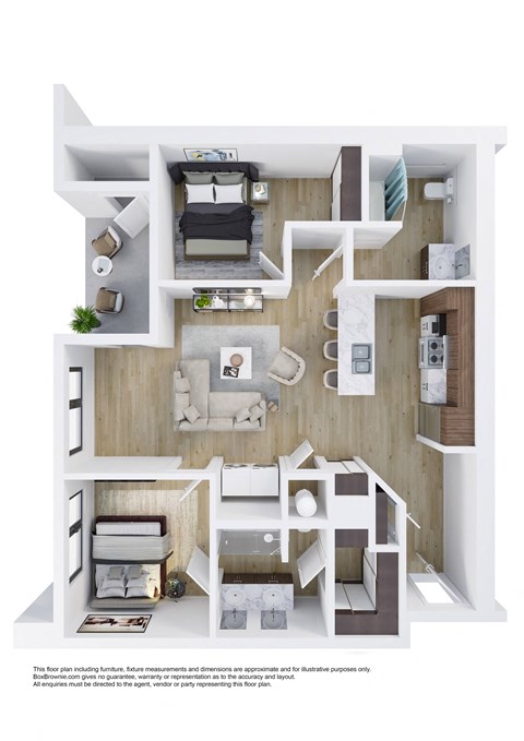The Ash 2 Bedroom Apartment